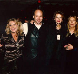 Marianne Faithful, Randy Johnson, Sandra Bernhard, and Joni.