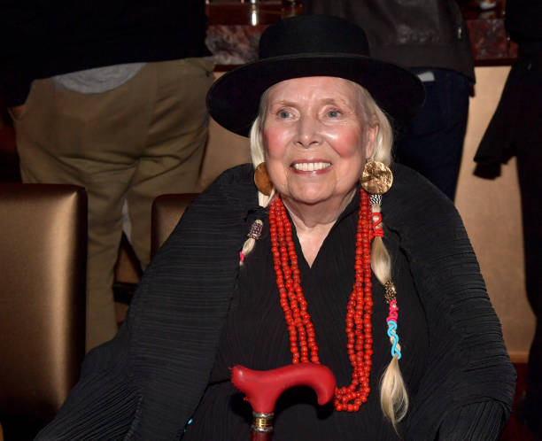 Joni Mitchell at The Award Ceremony. Photo by Lester Cohen [NYCRobert]
