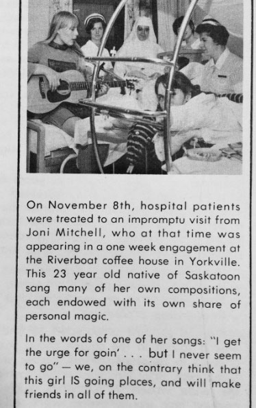 From the St Joseph Hospital newsletter. Dec 1966 