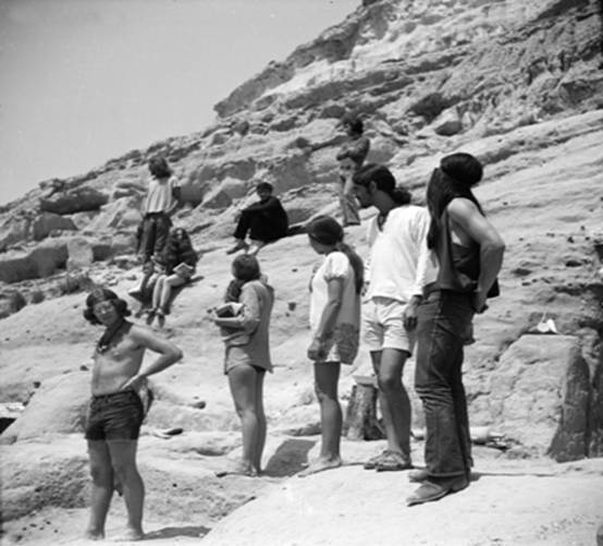 Joni Mitchell Library - The Hippie Caves of Matala that housed Joni