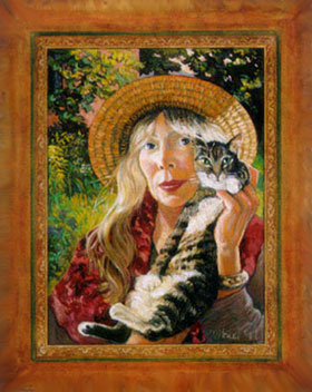 Joni Mitchell - Taming The Tiger - paintings