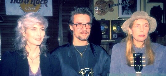 Emmylou Harris, Eddie Van Halen, and Joni 