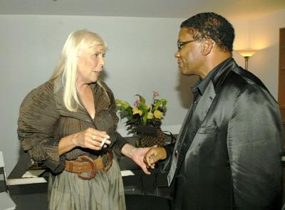 Joni and Herbie Hancock, Photo by Kevin Mazur  