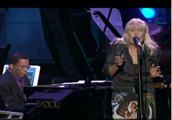 Herbie Hancock featuring Joni singing <i>River</i>. 