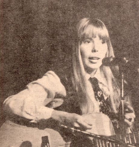 Joni Mitchell Library Joni Mitchell The Words Come Spilling Out Ann Arbor Argus March