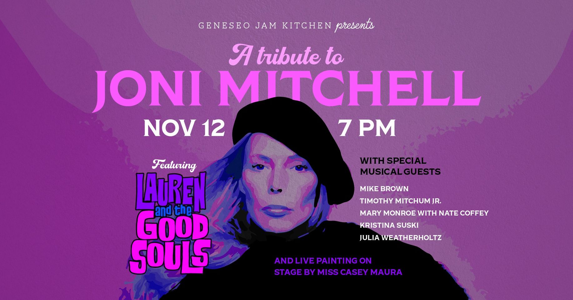 Joni Mitchell - Past Tributes & Events